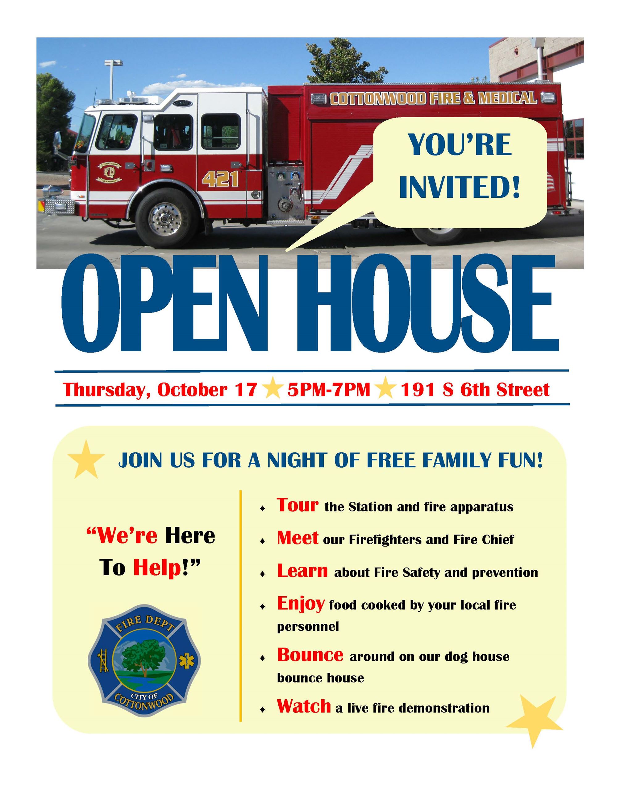 Open House Flyer