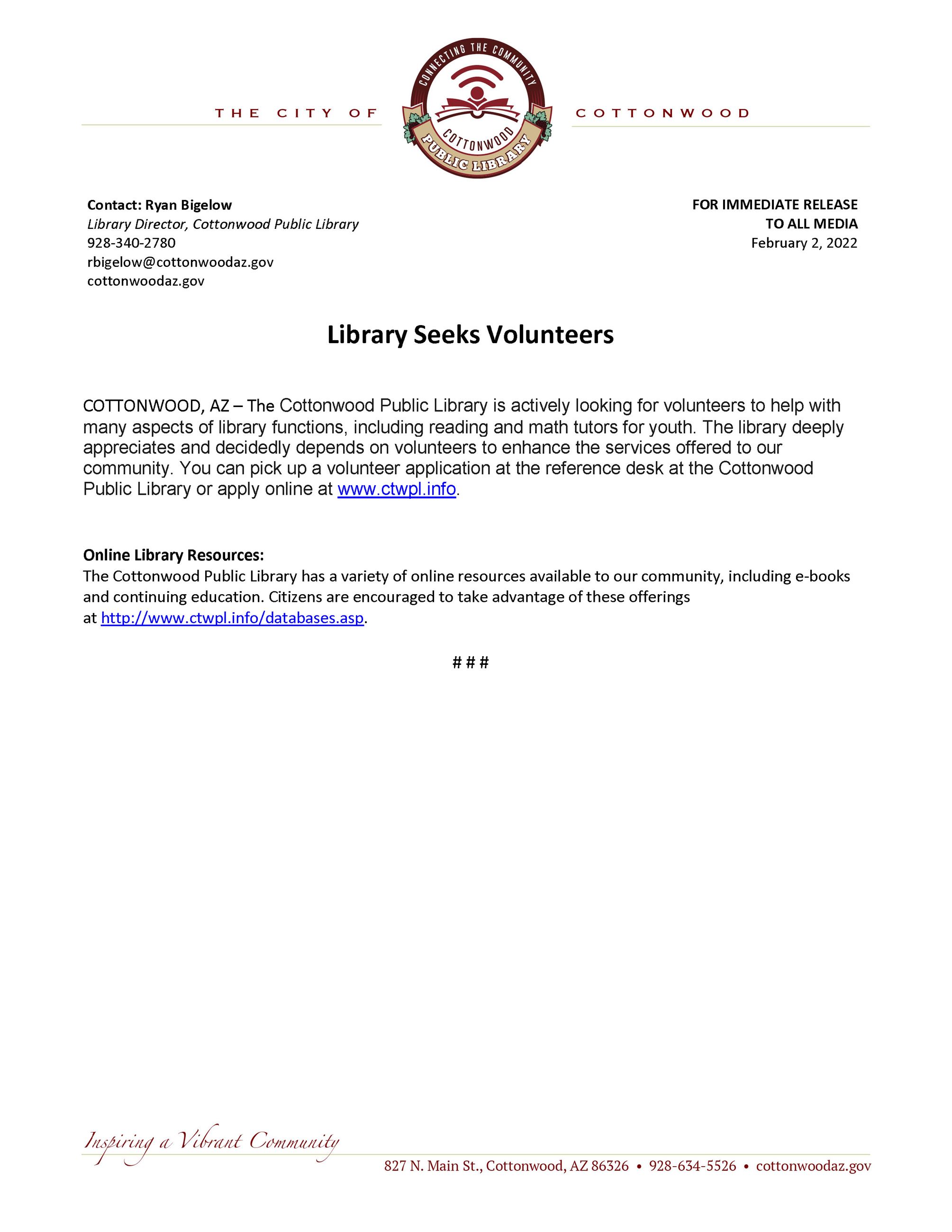 Library PSA - Volunteers needed - 2.2.22 JAS (1)