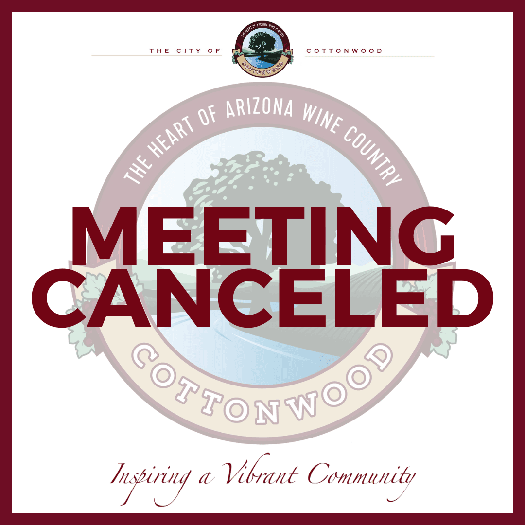 Meeting Canceled