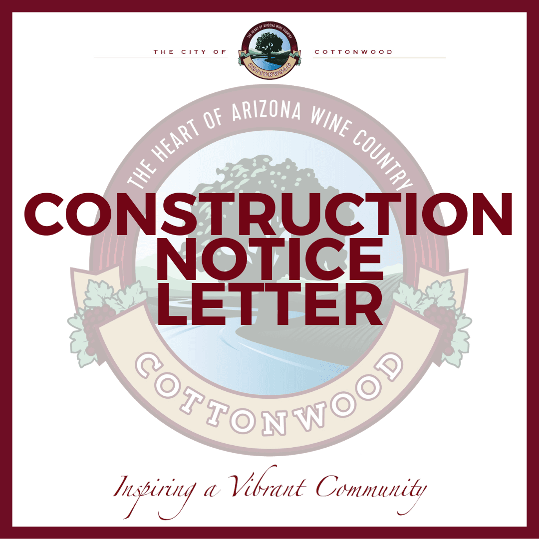 Construction Notice Letter