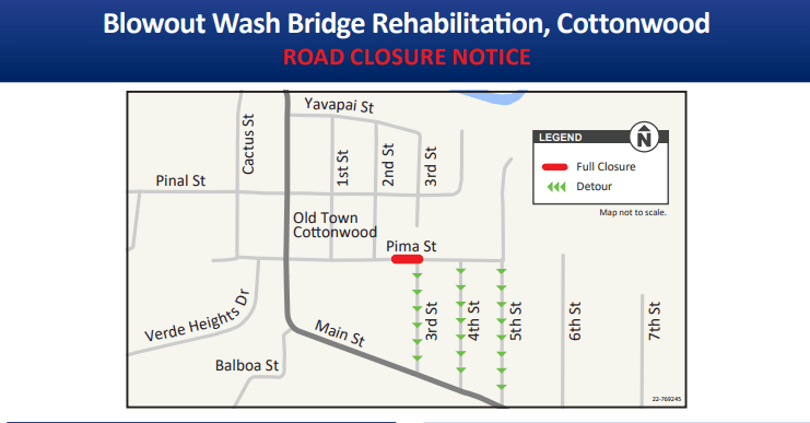 Blowout Bridge, Cottonwood_notice