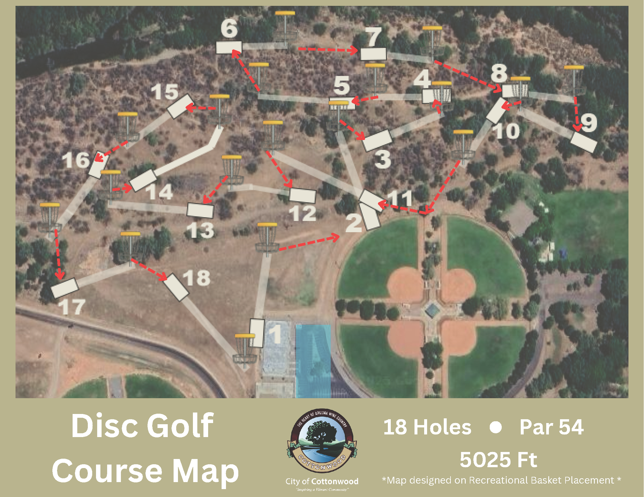 Disc Golf Course Map (003)