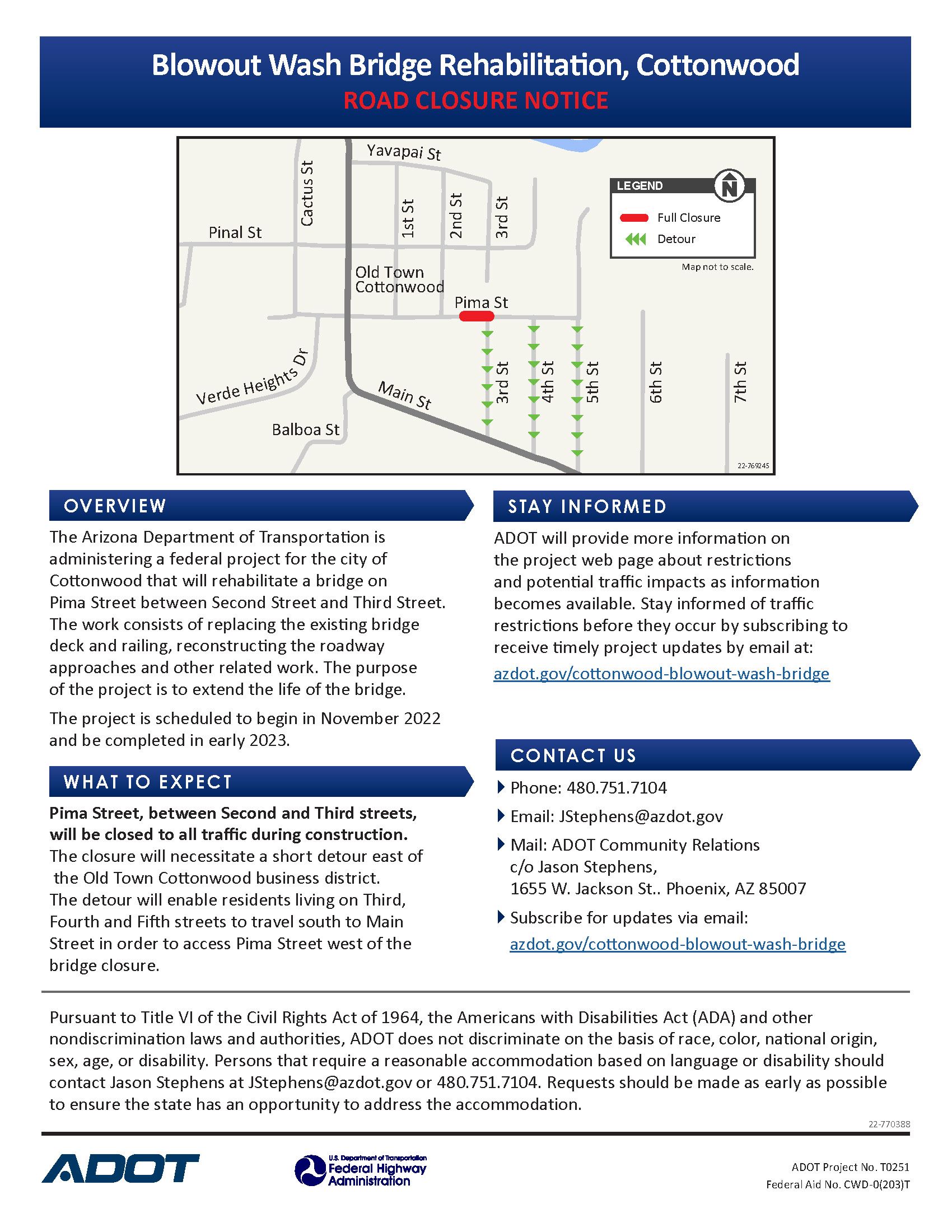 Blowout Bridge, Cottonwood_FLYER